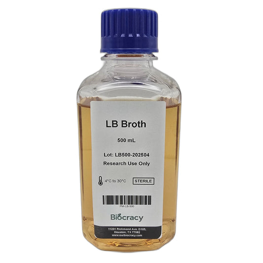 LB Broth (Miller) - Sterile, Ready-to-Use Liquid Media